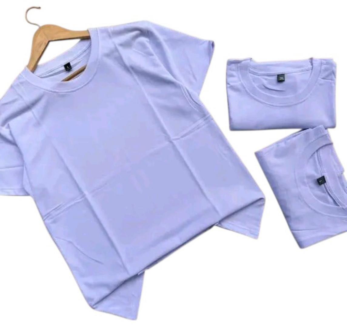 Premium Plain T-Shirts 100% Cotton Heavyweight Crewneck Tee – Men’s & Women’s Unisex Casual Short Sleeve Blanks – Black, White & Red Sizes S-2XL, Clothes > Men's Clothing > Activewear