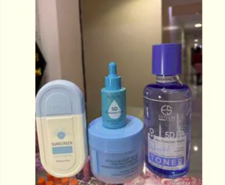ESTELIN 4 in 1 SPOT FADING SET!!! Toner + Rosehip Niacinamide Serum + Alpha Arbutin Cream + SPF 50 Sunscreen