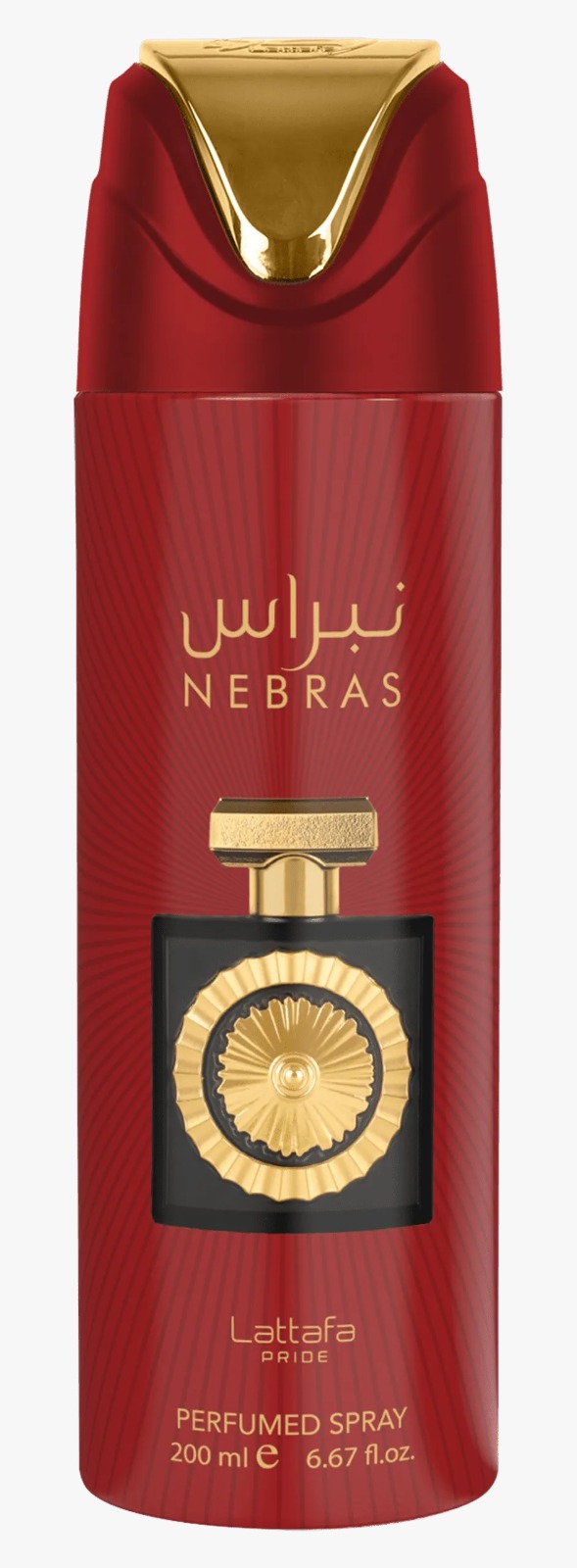 Lattafa Pride Nebras Perfumed Body Spray / Deodorant Spray for Men & Women – 200ml (6.67 oz)