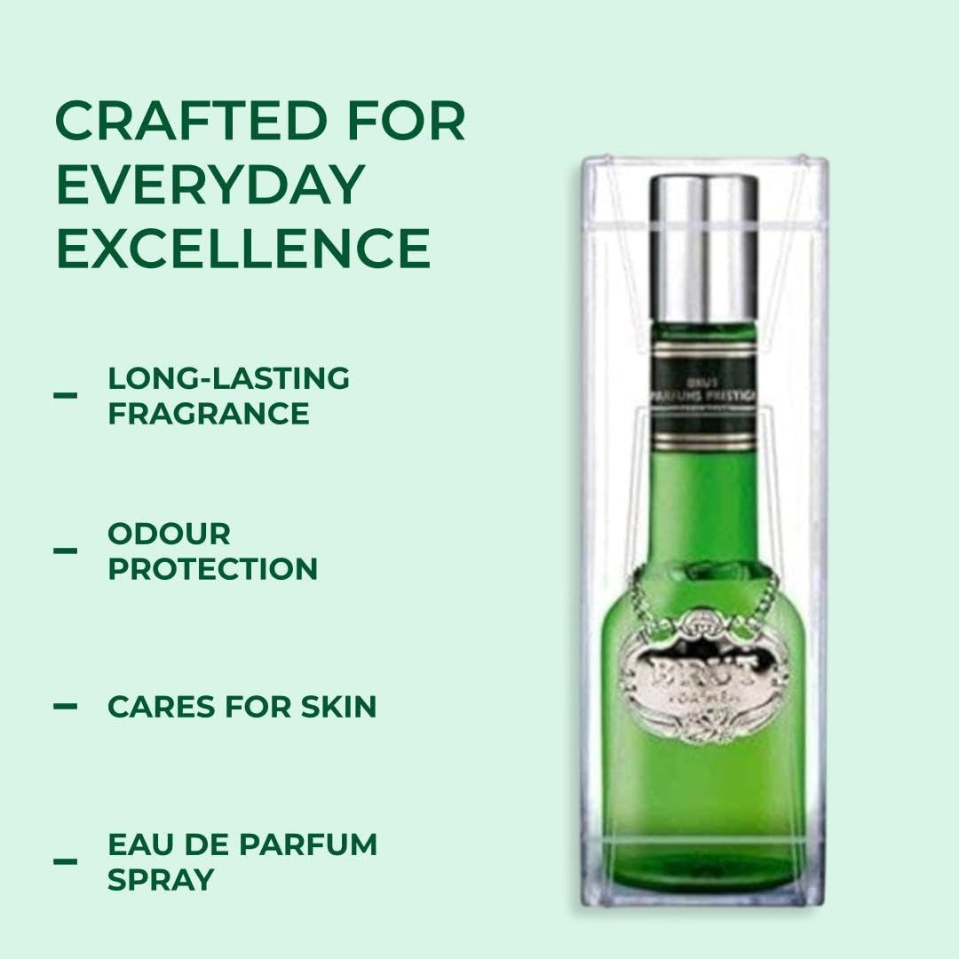 Brut Men Perfume by Feberg – Classic Long Lasting Masculine Fragrance Spray for Men 100ml