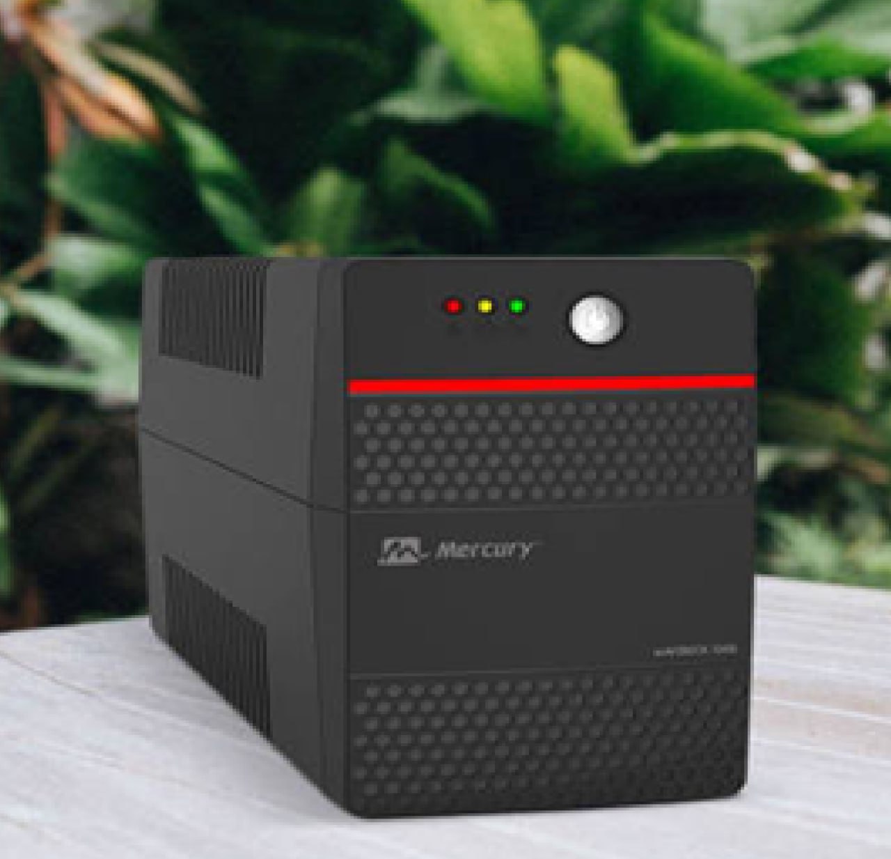 Mercury Maverick 650 VA, 850 VA, 1050VA UPS Capacity, Built-in Self-diagnostic Function, Excellent Microprocessor Control, 12V / 8.2AH Battery, Alarm System, Optional No-load Shutdown, Black