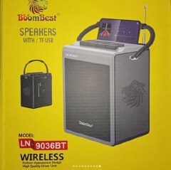 BoomBest Wireless Bluetooth Speaker with 30-Watts Power Plus Superior Bass & Supports USB / TF Card