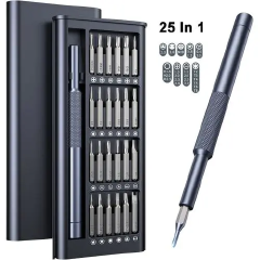 24 in 1 Precision Screwdriver Kit Magnetic Combination Screw Drivers Set for Phone Game Toy Repairment Tools