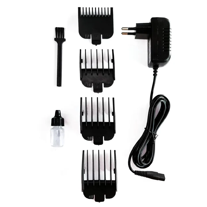 Geemy Professional Rechargeable Shaving Machine Hair Clipper | Cordless Rechargeable LED Display Hair Clipper Heavy Duty for Hair and Beard Cut