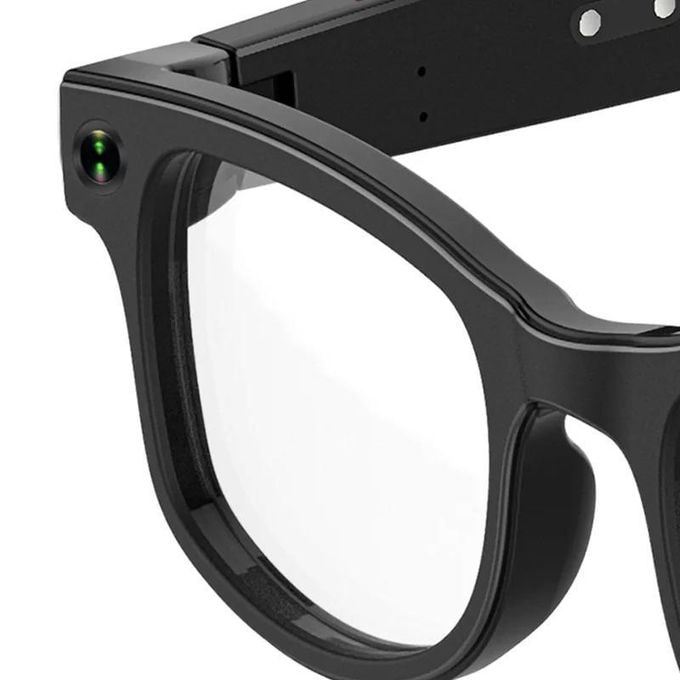 AI Smart Glasses for Men & Women with Camera, 8MP 2K HD Camera Glasses, AI Voice Control and Translation, for Driving,Outdoor, +3 Lenses.
