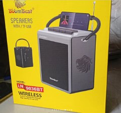 BoomBest Powerful Bass Bluetooth Speaker with TF/USB & Long Playtime & 30Watts Power