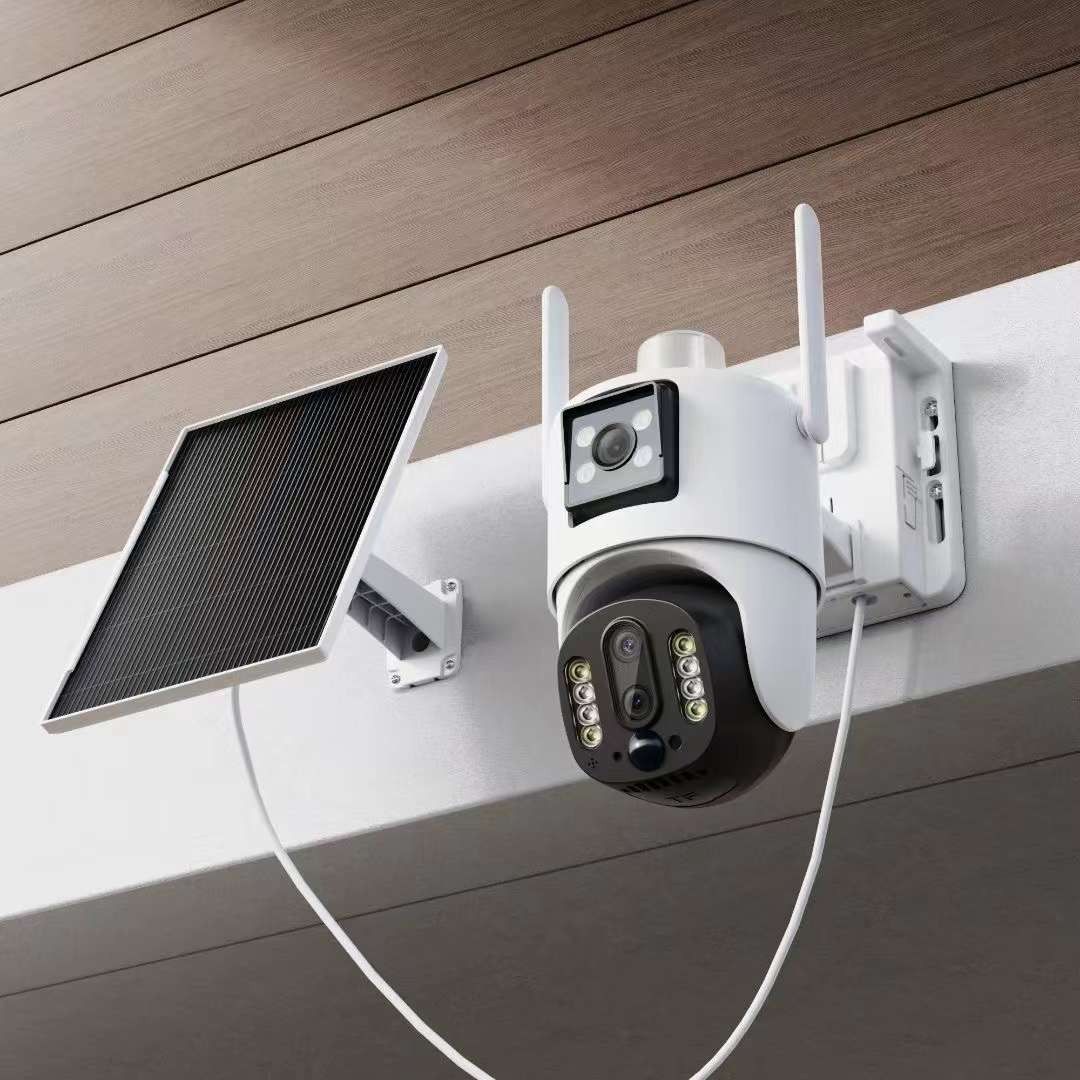 4G SIM Card 5MP IP Camera WIFI Solar Panel Battery Security Camera
