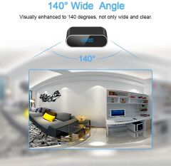 Digital Table Clock Camera WiFi 4K Hidden Spy Alarm Digital Clock Nanny Camera