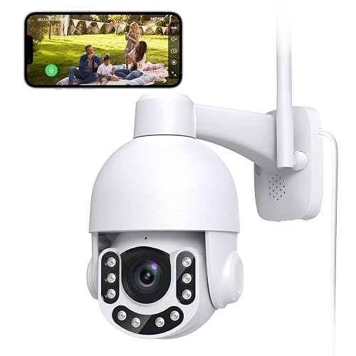 Dual-Color 3MP WIFI Security Cameras Outdoor APP CCTV Two Ways AUDIO Speed Dome Wireless Surveillance IP Camera