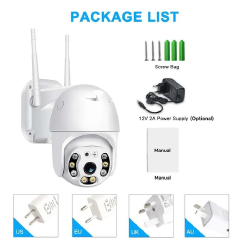 Dual-Color 3MP WIFI Security Cameras Outdoor APP CCTV Two Ways AUDIO Speed Dome Wireless Surveillance IP Camera
