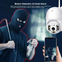 Dual-Color 3MP WIFI Security Cameras Outdoor APP CCTV Two Ways AUDIO Speed Dome Wireless Surveillance IP Camera