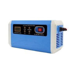 10A Smart Battery Charger 3 Stage Fast Auto Charger LCD Display 12V-24V AGM GEL Lead Acid Repair Maintainer for Cars Trucks Motorcycles