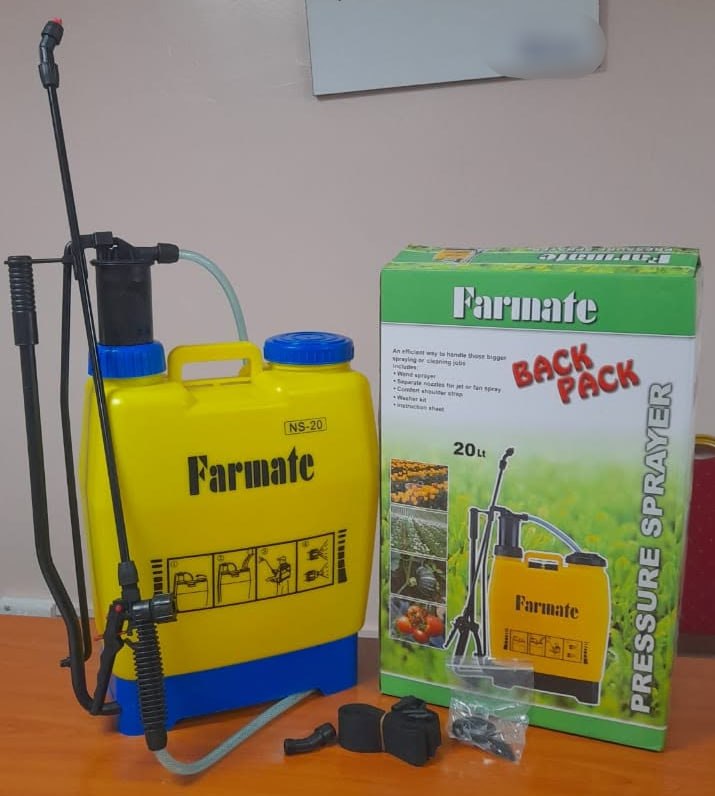 Farmate Brand 20L Knapsack or Backpack Manual Hand Pressure Agricultural Sprayer