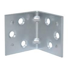 Heavy Duty 50x50x40mm Corner Brackets 90 Degree Angle Brace Structural Joint Timber Frame Reinforcement Plate Connectors Wood Bracket Shelf Supports Zinc Plated L Shape Steel Bracket Fasteners Pack.