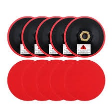 Generic 4.5 Inch Hook and Loop Backing Pad | 115mm M14 Thread Sanding Disc Holder Support Plate for Angle Grinder Polisher Machine Wood Metal Polishing Buffing Max 12000 RPM (1 Piece)angle grinder.