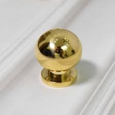 1035 Series Round Drawer Knobs Gold Silver Spherical Ball Cabinet Handles Wardrobe Cupboard Dresser Pulls Single Hole Modern Minimalist Zinc Alloy Furniture Hardware Replacement Pull Grips with Screws