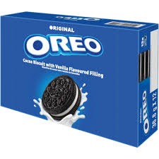 Oreo Original Chocolate Sandwich Cookies Twin Pack (2 x 133g) - 24 Pcs Delicious Biscuits with Vanilla Cream Filling - Value Pack Snack for Family, Kids, Office & School Lunch Box .