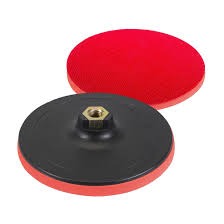 Generic 4.5 Inch Hook and Loop Backing Pad | 115mm M14 Thread Sanding Disc Holder Support Plate for Angle Grinder Polisher Machine Wood Metal Polishing Buffing Max 12000 RPM (1 Piece)angle grinder.