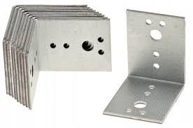 50x50x40mm Heavy Duty Corner Brackets Reinforced 90 Degree Angle Bracket Galvanized Steel L Shape Joint Fastener Connector for Timber Wood Frame Shelf Support Braces Pack of 20 Right Angle Hardware.
