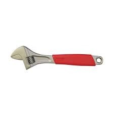 Heavy Duty Adjustable Spanner Wrench Set 8, 10 ,12 Inch 200mm 250mm 300mm Carbon Steel Pipe Bolt Repair Hand Tools Kit with Ergonomic Non Slip Soft Rubber Grip Handle for Plumbers Mechanics DIY Ho