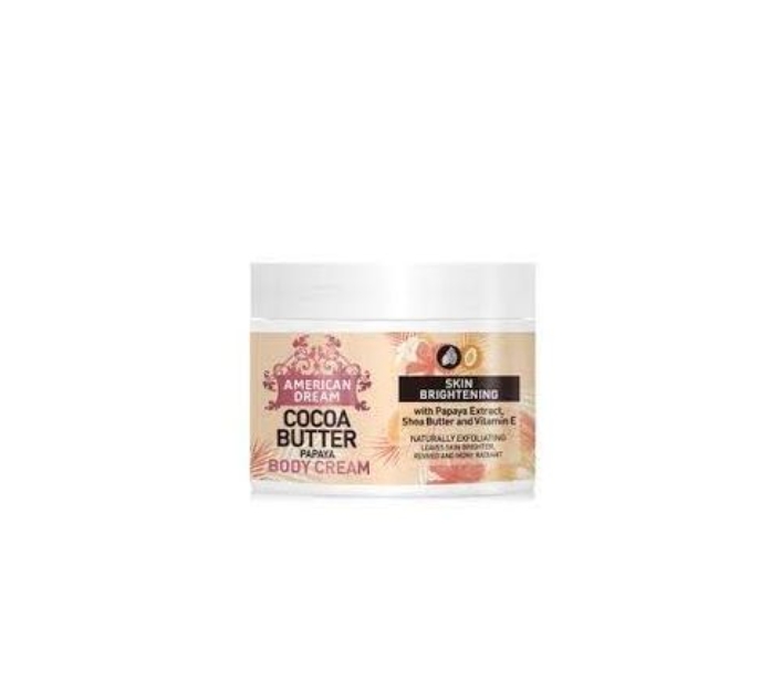 American Dream Body Cream 500ml | Original Cocoa Butter Ultra Hydrating Lotion | Skin Tone Corrector & Brightening Cream for Hyperpigmentation, Dark Spots, Stretch Marks, Scars & Intense Dry Skin Glow