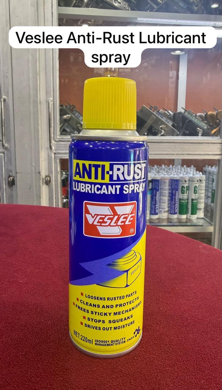 Veslee - Anti-Rust Lubricant Spray - 220ml Multi-Purpose Penetrating Oil & Corrosion Inhibitor(Formatted as per Kiliseller brand-keyword guidelines for optimized search indexing.