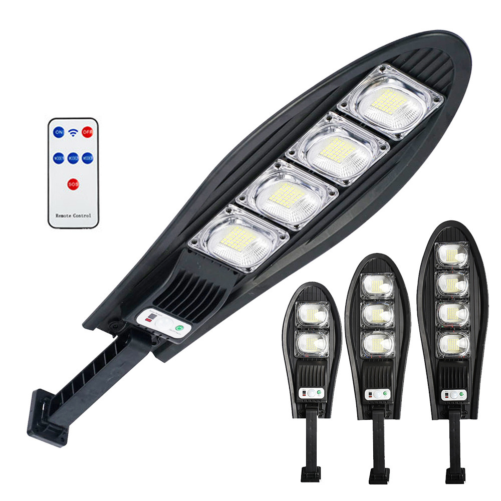 126led/168led 1 LED solar outdoor induction lamp, strong solar street lamp with multiple LED beads, outdoor lighting induction lamp with 3 modes of street lamp 18650 lithium battery