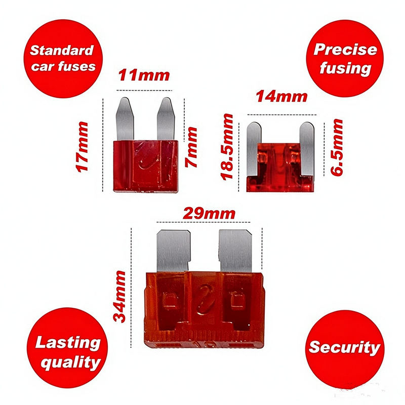306Pcs Zinc‑Aluminum Car Blade Fuse Assortment Kit, Standard & Mini Size Auto Fuses with Fuse Puller & Circuit Tester Pen