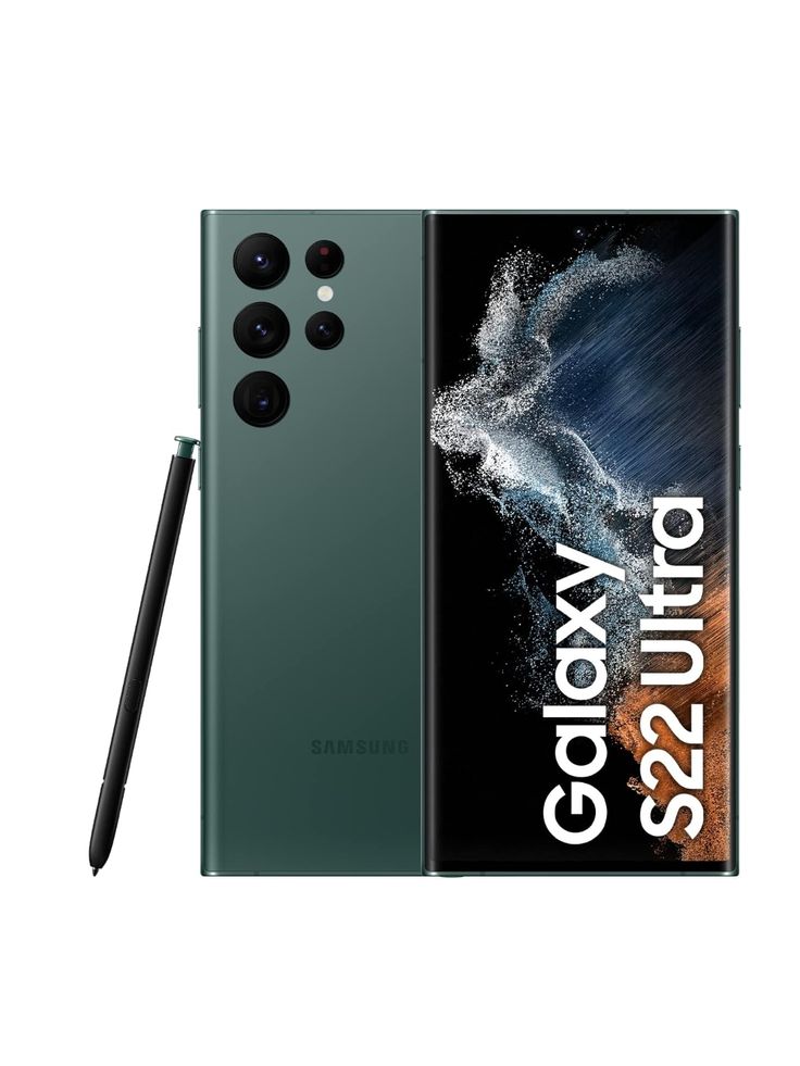 Samsung Galaxy S22 Ultra 5G (random color, 8GB, 128GB Storage) with fingerprint and spen clear cameras (refurbrished)
dual sim (esim and one physical sim)