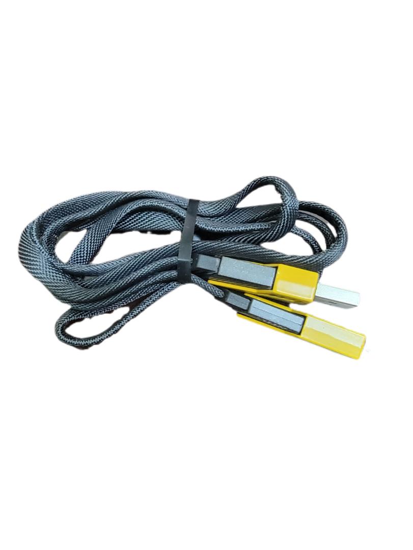 4 in 1 fast charging data cable with led light , 65w