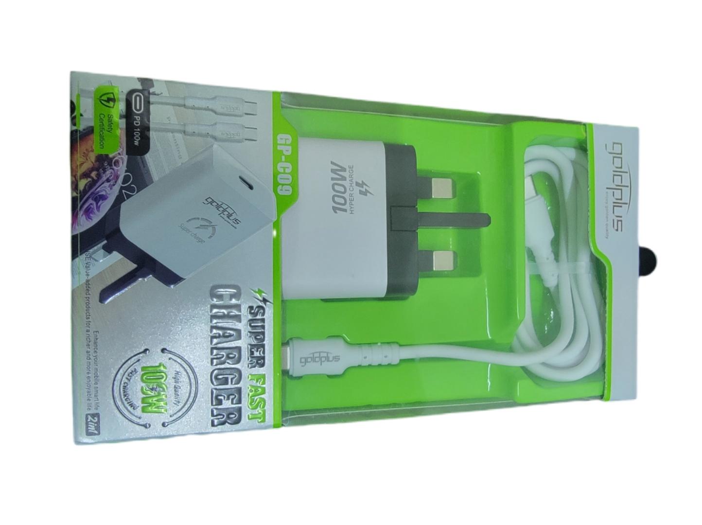 100w super fast charger type c to c