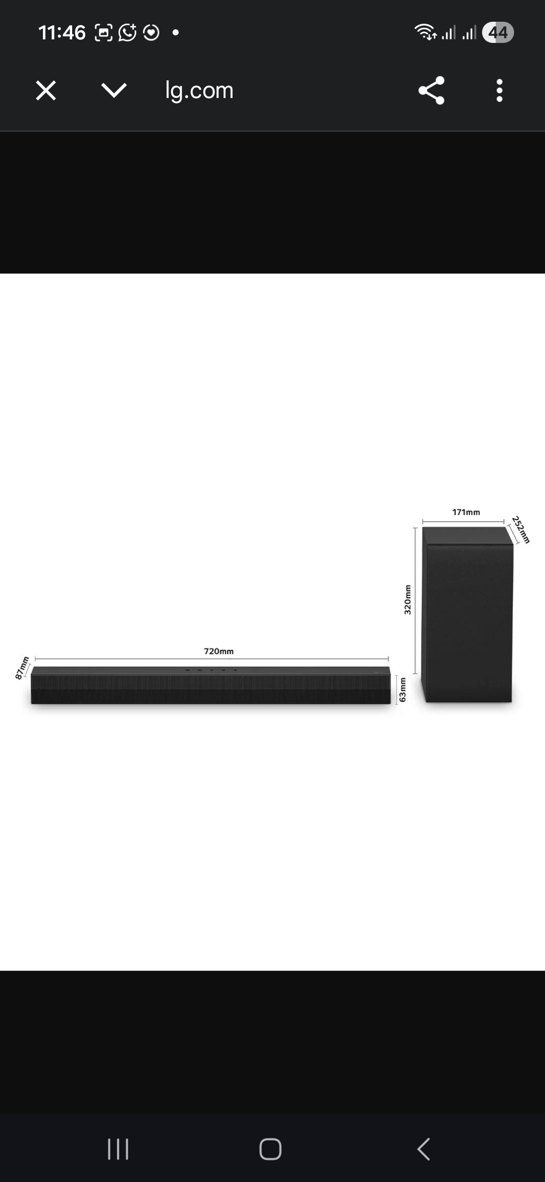 LG S40T 2.1CH Soundbar System 🔥 | Wireless Subwoofer | Dolby Digital | Bluetooth | HDMI ARC | USB | Deep Bass Home Theater Speaker for TV