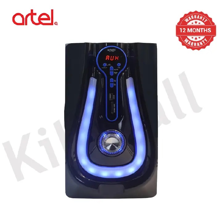 Artel AT-109T 3.1CH Multimedia Speaker System 🔊 | 20000W PMPO | Bluetooth | USB | SD | FM Radio | Subwoofer Home Theater System | Remote Control 🎬🏠🔥