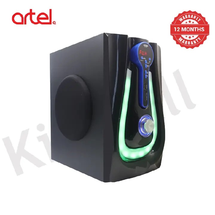 Artel AT-109T 3.1CH Multimedia Speaker System 🔊 | 20000W PMPO | Bluetooth | USB | SD | FM Radio | Subwoofer Home Theater System | Remote Control 🎬🏠🔥