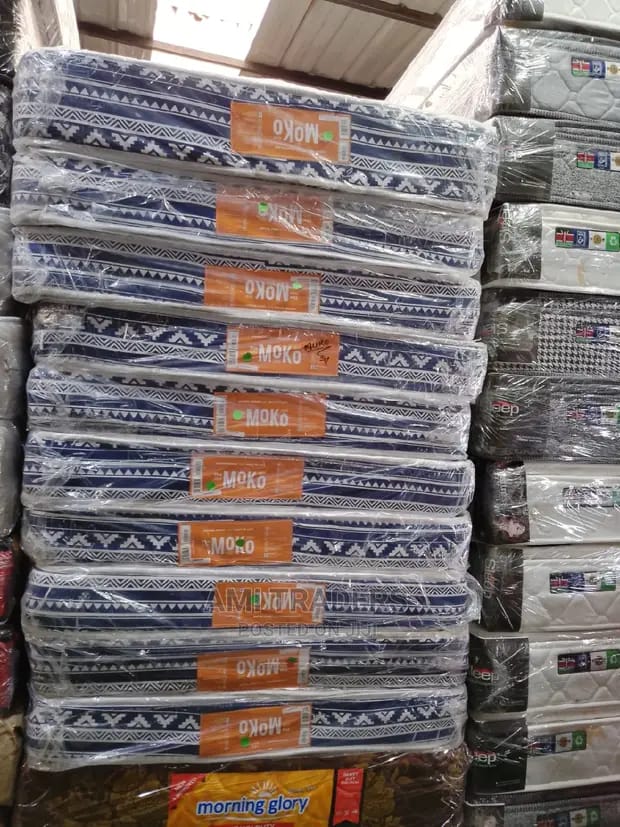 Moko Mattress 8 inche 🛏️ | Plush Comfort 💫 Firm Support 💪 | Orthopaedic Sleep Mattress | Durable High Density Foam | 10-Year Warranty 🔒 | Premium Bedroom Mattress