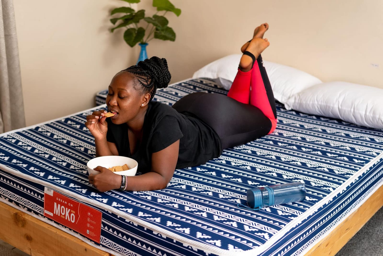 Moko Mattress 8 inche 🛏️ | Plush Comfort 💫 Firm Support 💪 | Orthopaedic Sleep Mattress | Durable High Density Foam | 10-Year Warranty 🔒 | Premium Bedroom Mattress