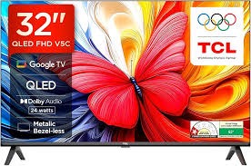 🎁 4 FREE Gifts Included 🌟 TCL 32” Smart Android TV with Bluetooth, Built-In Decoder, Frameless LED Display, Netflix & YouTube