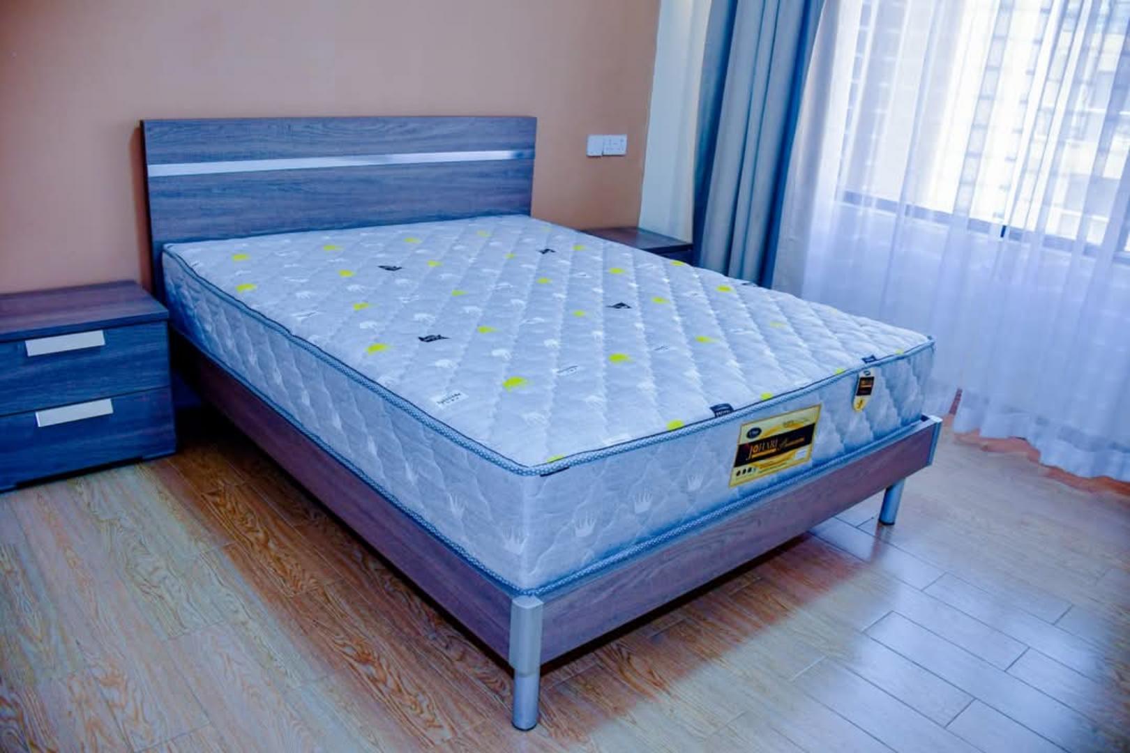[4 by 6 by 8inches  ] Johari Luxury 8-Inch Orthopedic Quilted Fiber Mattress | Superior Comfort | Durable Construction | 1-Year Warranty ✅