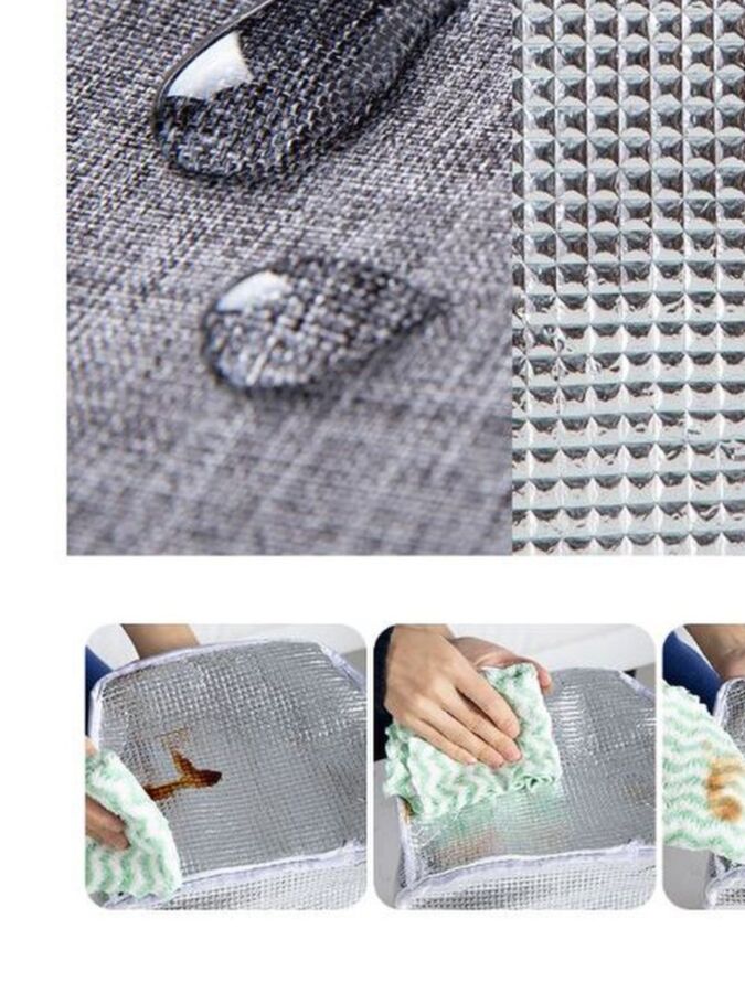 Kids Lunch Box Bag Insulated Thermal Food Container Bento Storage Bag with Ice Pack Holder School Picnic Travel Meal Organizer