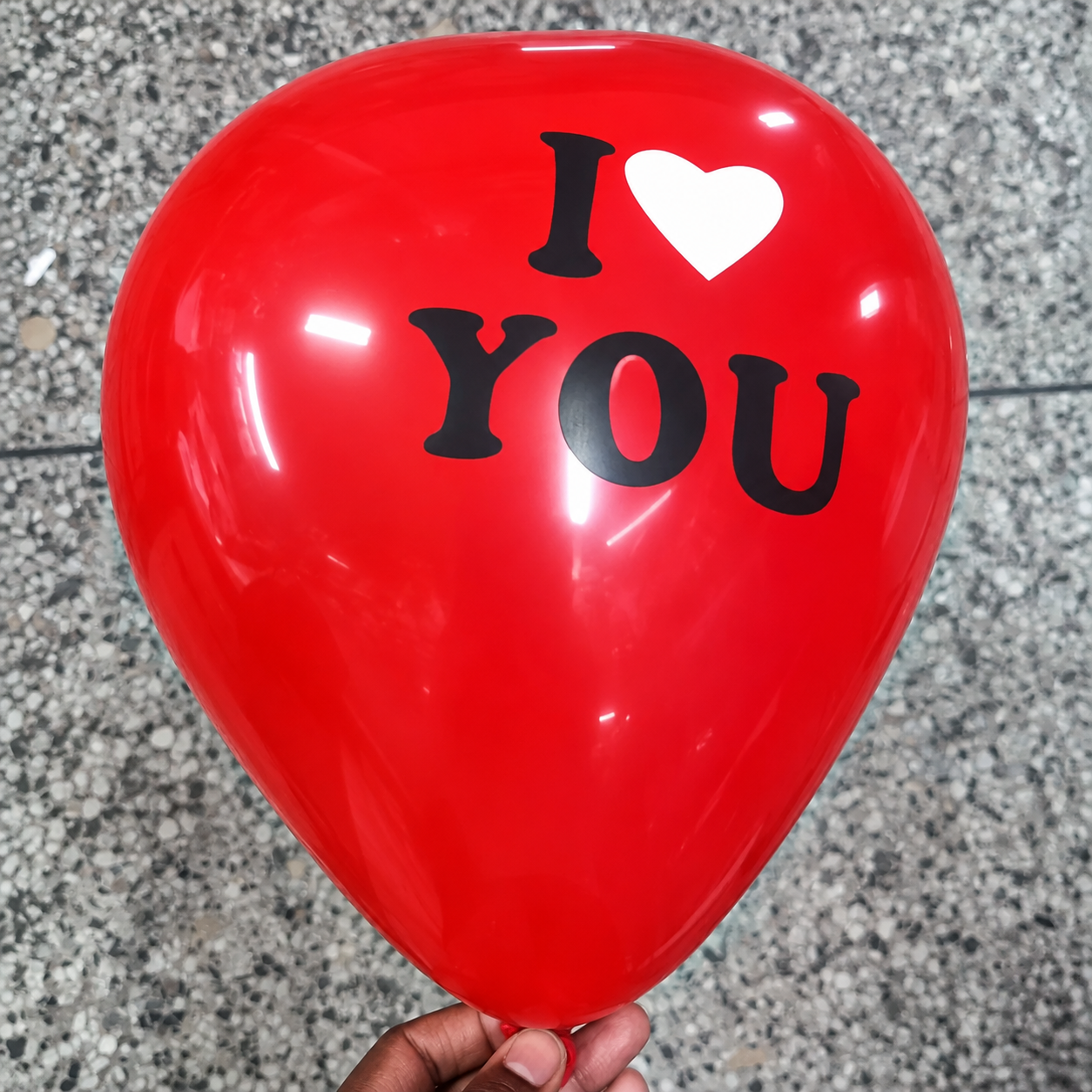 50-Piece Red I Love You Valentine Printed Latex Balloons Pack – Romantic Heart Love Balloons for Valentine’s Day, Anniversaries, Proposals, Weddings, Birthdays and Romantic Party Decorations