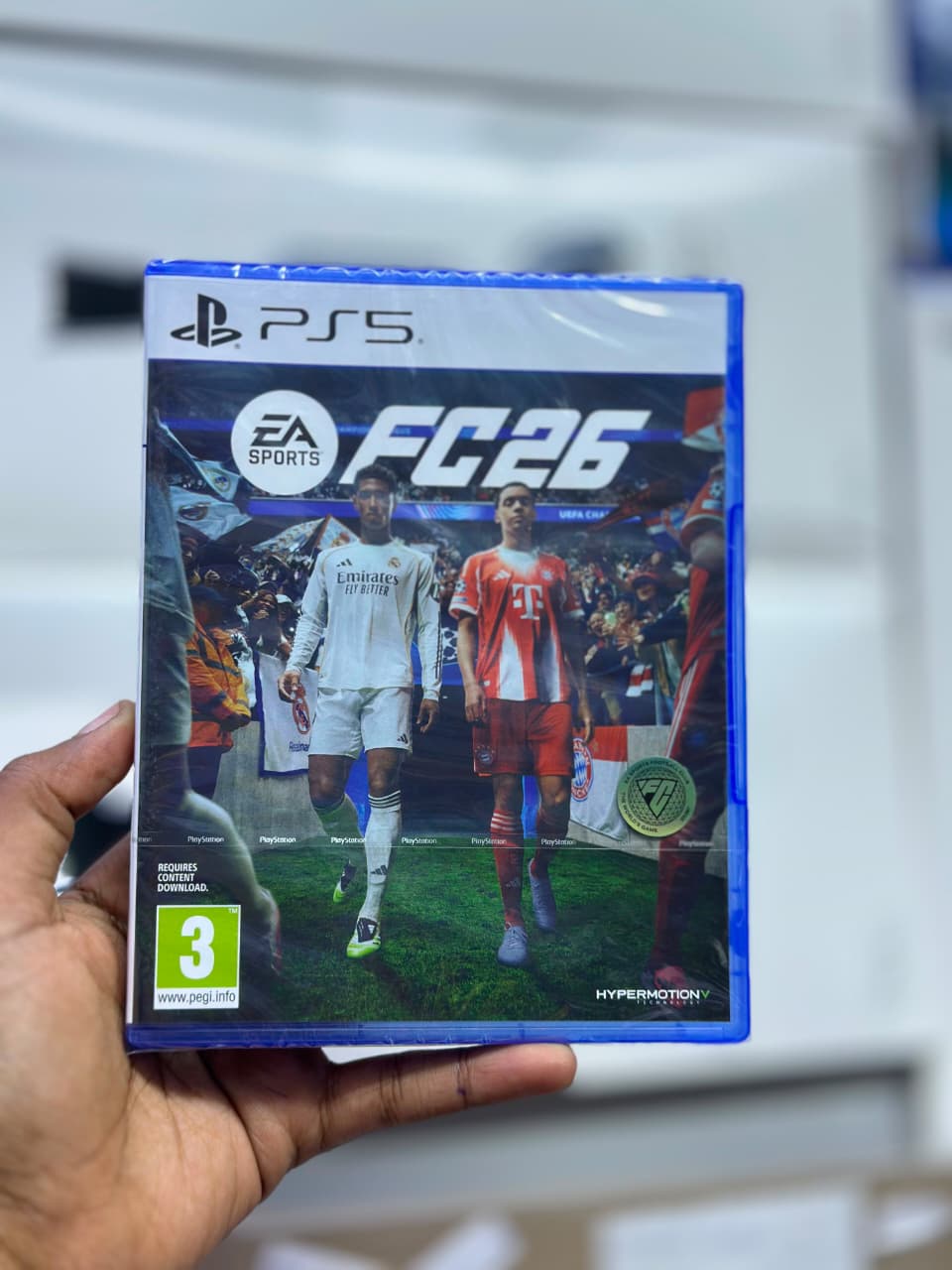 PS5 EA FC 26 Football Soccer Game Next Generation Gameplay Career Mode Ultimate Team Clubs Multiplayer Matches Realistic Football Action