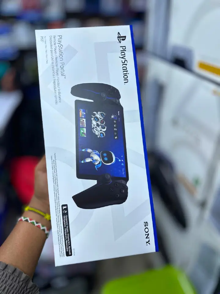 PlayStation Portal Remote Player Handheld Gaming Device PS5 Remote Play Wireless Connectivity 8 Inch Full HD Display DualSense Controls