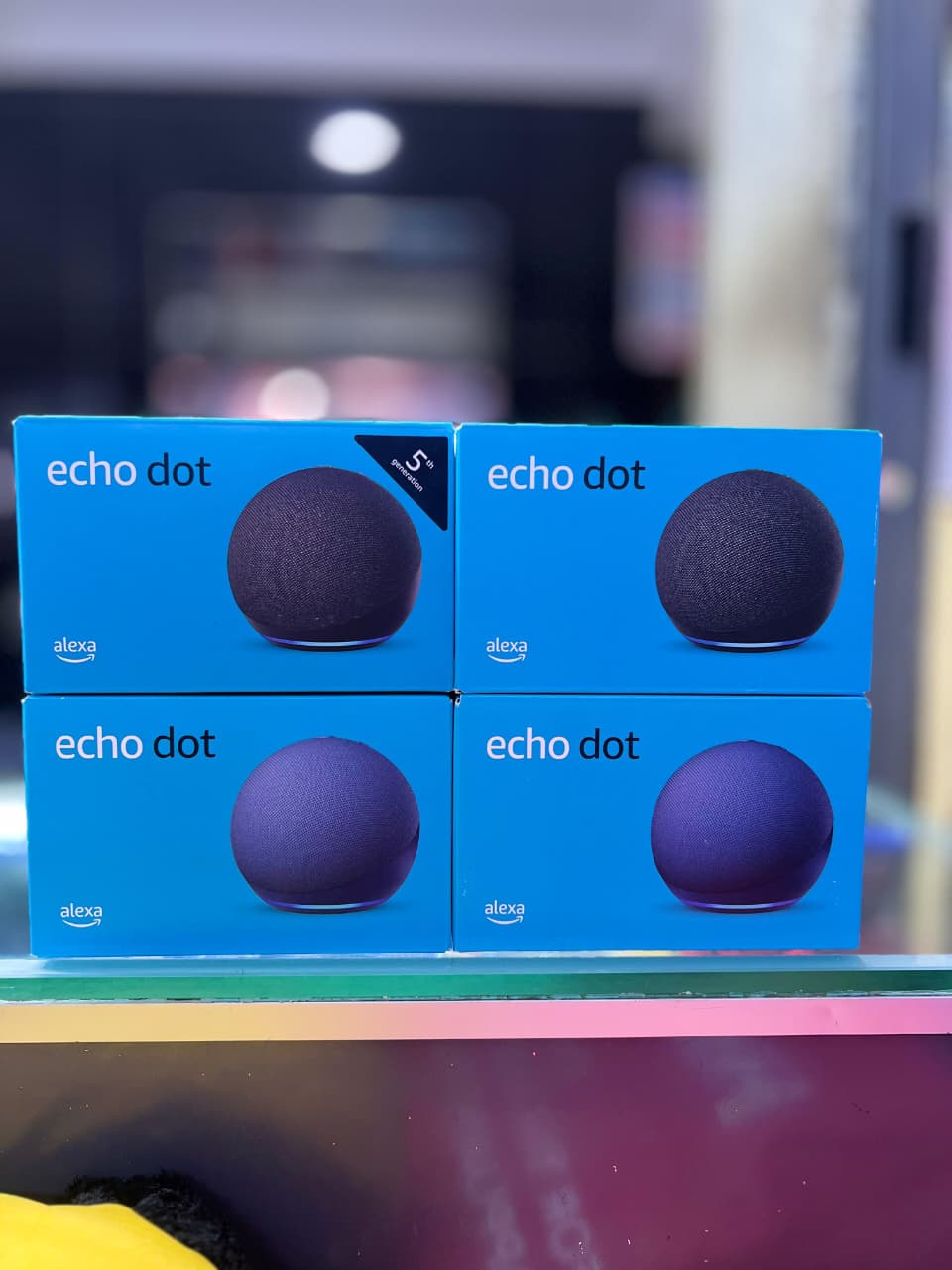 Echo Dot 5th Gen Smart Speaker Compact Alexa Voice Assistant Bluetooth WiFi Hands Free Music Control Smart Home Device Restocked