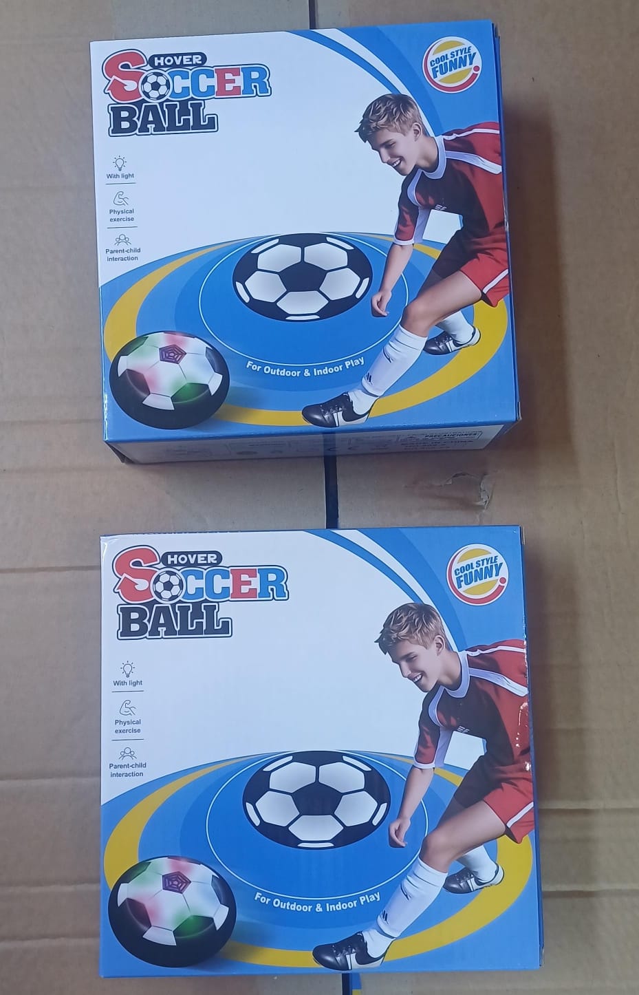 Battery-Operated Hover Soccer Ball with Light – Indoor and Outdoor Football Toy