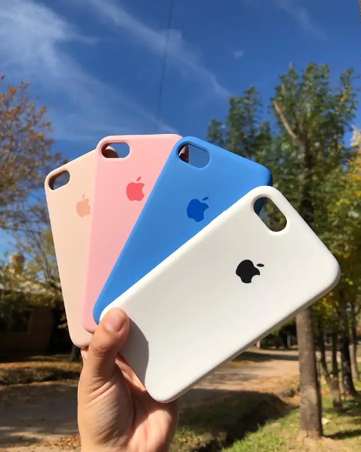 Original Silicone Case/Cover iPhone 7, iPhone 8, iPhone 7 Plus, iPhone 8 Plus Liquid silicone cover/case lens protection and screen