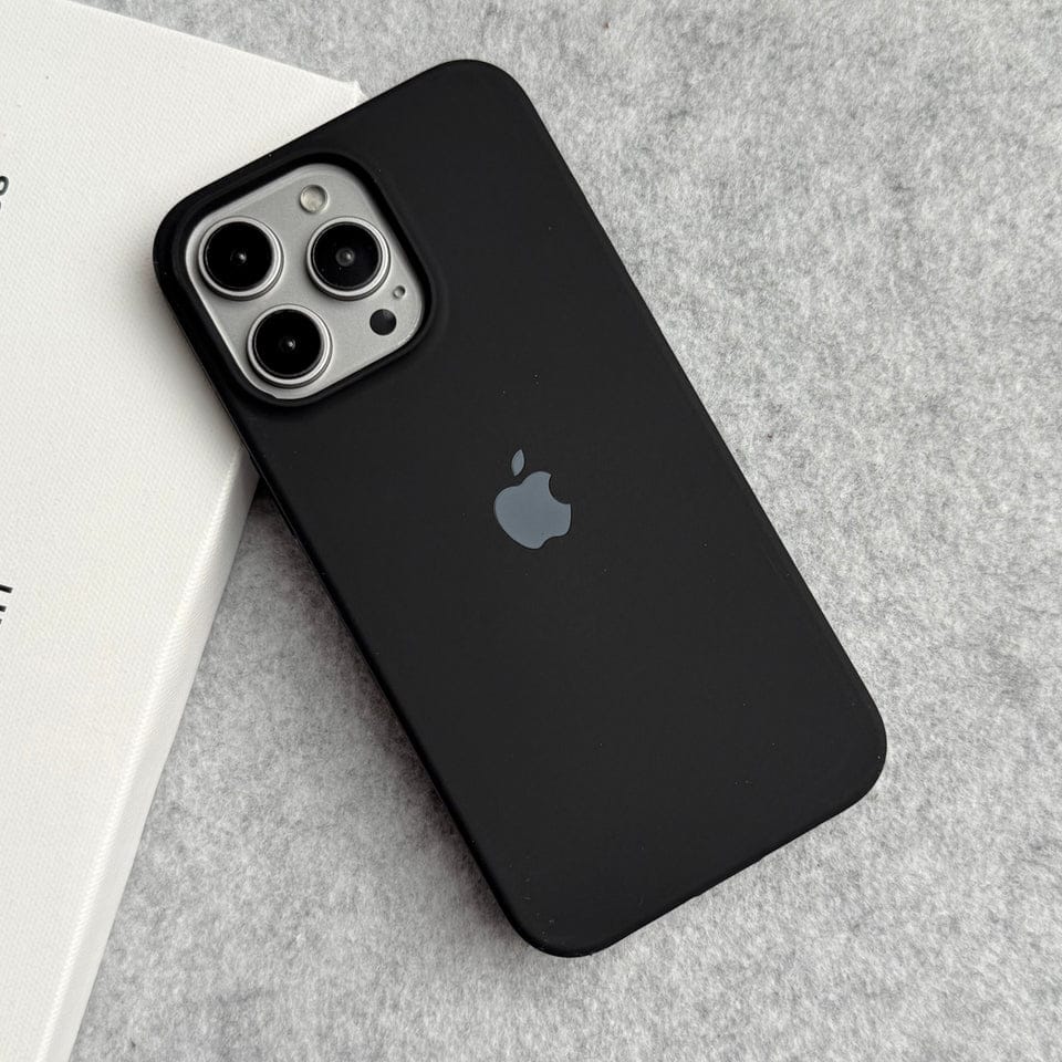 Original Silicone Case/Cover iPhone 14 Pro Max, 14 Pro, 14 Plus, 14 Plain Liquid Silicone camera lens protection cover/case for iPhone