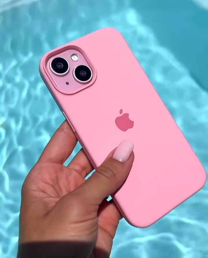 Original Silicone Case/Cover iPhone 14 Pro Max, 14 Pro, 14 Plus, 14 Plain Liquid Silicone camera lens protection cover/case for iPhone