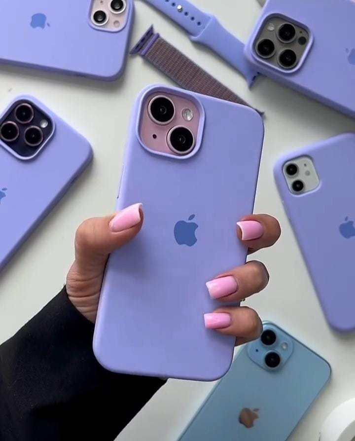 Original Silicone Case/Cover iPhone 14 Pro Max, 14 Pro, 14 Plus, 14 Plain Liquid Silicone camera lens protection cover/case for iPhone