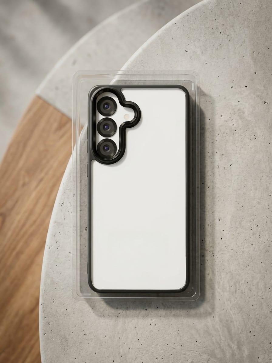Samsung Galaxy A16/A17/A26/A56/A36/A55/A25/A54/A35/A15 Clear 5G Phone Case/Cover, Dustproof, Built-in protector for screen, Rugged Full Body Shockproof Protective Cover for Samsung Galaxy Black/Clear