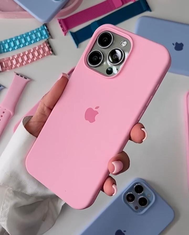 Original Silicone Case/Cover iPhone 14 Pro Max, 14 Pro, 14 Plus, 14 Plain Liquid Silicone camera lens protection cover/case for iPhone